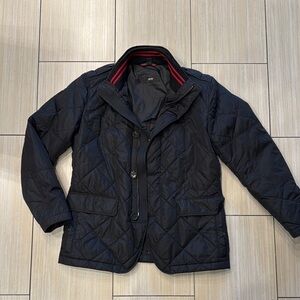 Hugo Boss Stylish Black Quilted puffer Jacket